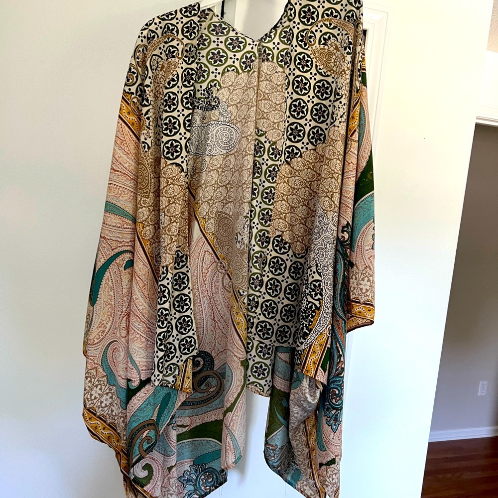 Colorful kimono